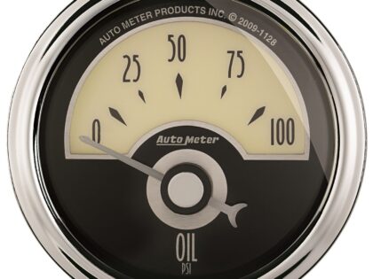 2-1/16 in. OIL PRESSURE, 0-100 PSI, CRUISER AD