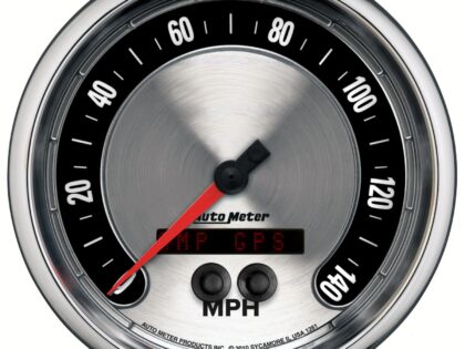 5 in. GPS SPEEDOMETER, 0-140 MPH, AMERICAN MUSCLE