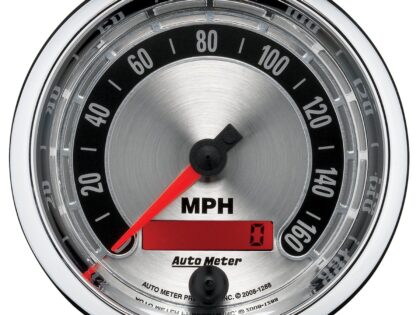 3-3/8 in. SPEEDOMETER, 0-160 MPH, AMERICAN MUSCLE