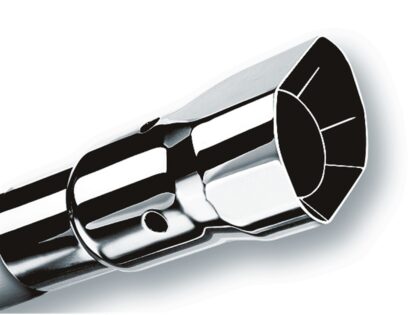 Tip 2.5" Inlet/ 2.5" x 2.75" Outlet Single Square Angle-Cut Intercooled