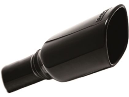 Tip 2" Inlet/ 3.5" x 3.28" Outlet Single Square Rolled-Edge Angle-Cut