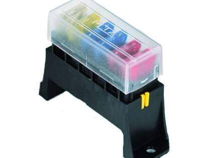 6-Way Axial Single Fuse Box