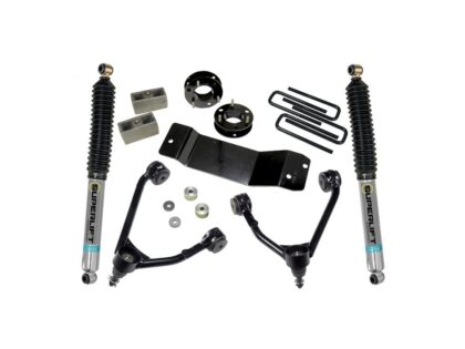 SUPERLIFT LIFT KIT GM 1500 07-16 3.5'' CAST STEEL UPPER ARM 4WD BILSTEIN