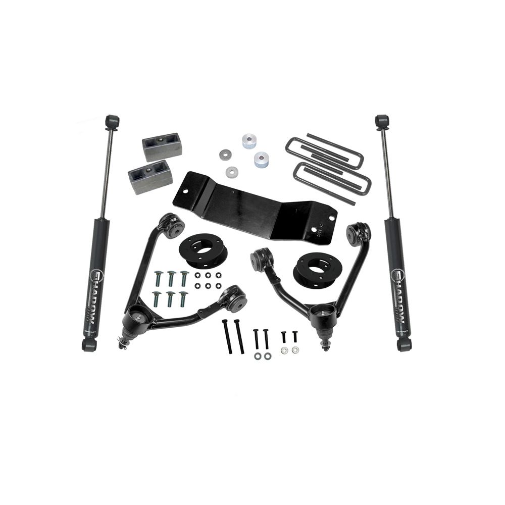 SUPERLIFT LIFT KIT GM 1500 14-15 3 SUPERLIFT LIFT KIT GM 1500 14-15 3.5'' ALUMINUM UPPER ARM 4WD
