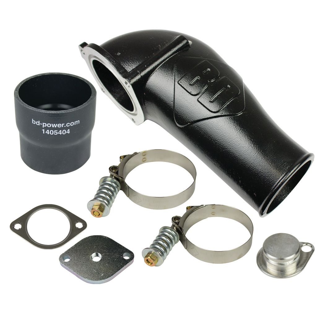 X-Intake c/w EGR Cooler Delete Kit - 2008-2010 Ford 6 X-Intake c/w EGR Cooler Delete Kit - 2008-2010 Ford 6.4L (sold in Canada only)