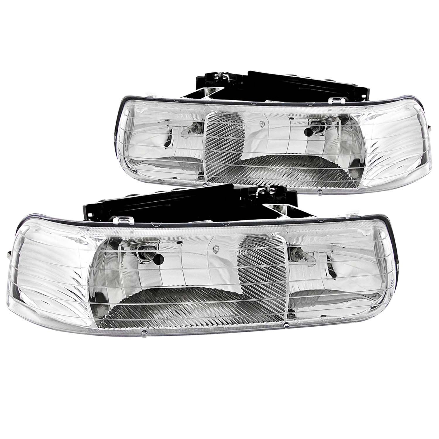 ANZO USA Crystal Headlight Set 1 ANZO USA Crystal Headlight Set