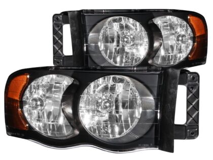 ANZO USA Crystal Headlight Set