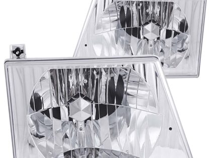 ANZO USA Crystal Headlight Set