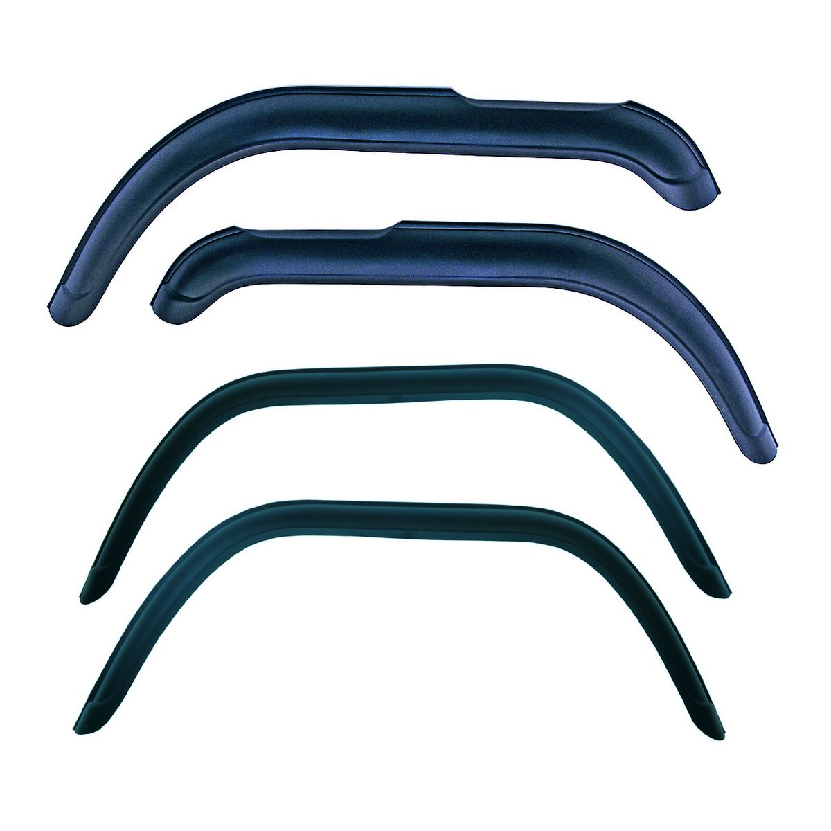 4 Piece Fender Flare Kit; 81-86 Jeep CJ8 Scrambler 1 4 Piece Fender Flare Kit; 81-86 Jeep CJ8 Scrambler