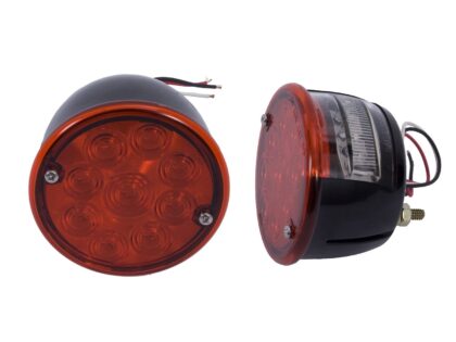 LED Tail Light Set; 46-75 Willys/Jeep CJ Models