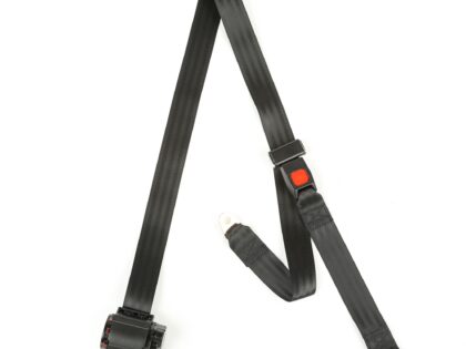 Off Road Seat Belt, Black; 87-91 Jeep Wrangler YJ