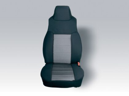Neoprene Front Seat Covers, Gray; 03-06 Jeep Wrangler TJ