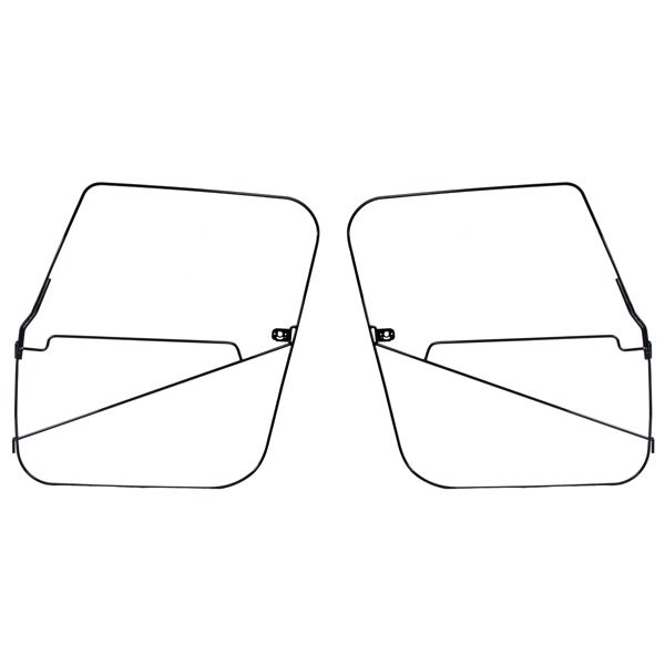 Soft Top Full Door Frames; 76-86 Jeep CJ7
