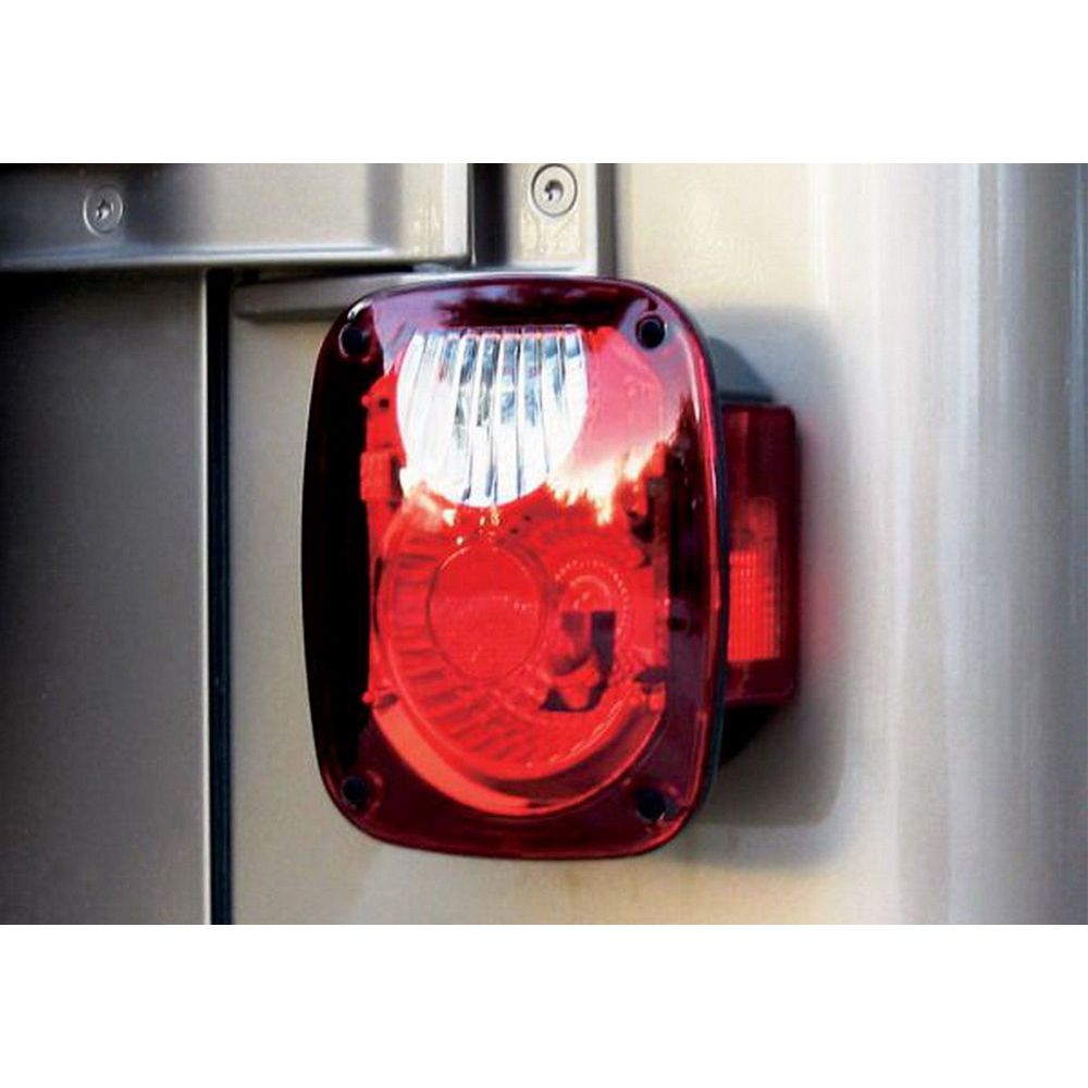 Rampage Products 5307 Taillight Conversion Kit w/Euro Lenses for 1976-1983 Jeep CJ5, 1976-1986 Jeep CJ7, 1981-1986 Jeep Scrambler, 1997-2006 Jeep Wrangler TJ, Brite-Pair 1 Rampage Products 5307 Taillight Conversion Kit w/Euro Lenses for 1976-1983 Jeep CJ5, 1976-1986 Jeep CJ7, 1981-1986 Jeep Scrambler, 1997-2006 Jeep Wrangler TJ, Brite-Pair