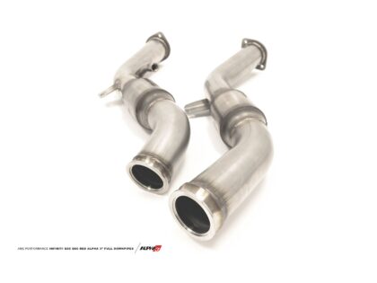 AMS Performance INFINITI Q50 Q60 VR30 Red Alpha Full Downpipes - Street